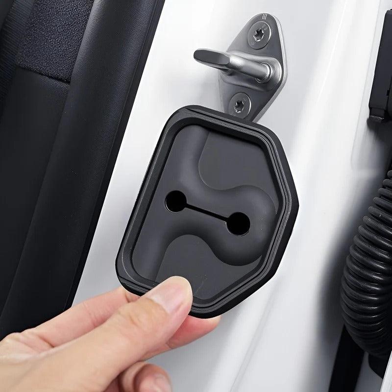 Cushion Silicone Door Lock Buckle Prot Cover for Volvo EX30/40 - Evoevs