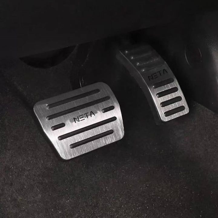 Brushed Aluminum Performance Pedals for NETA X - Evoevs