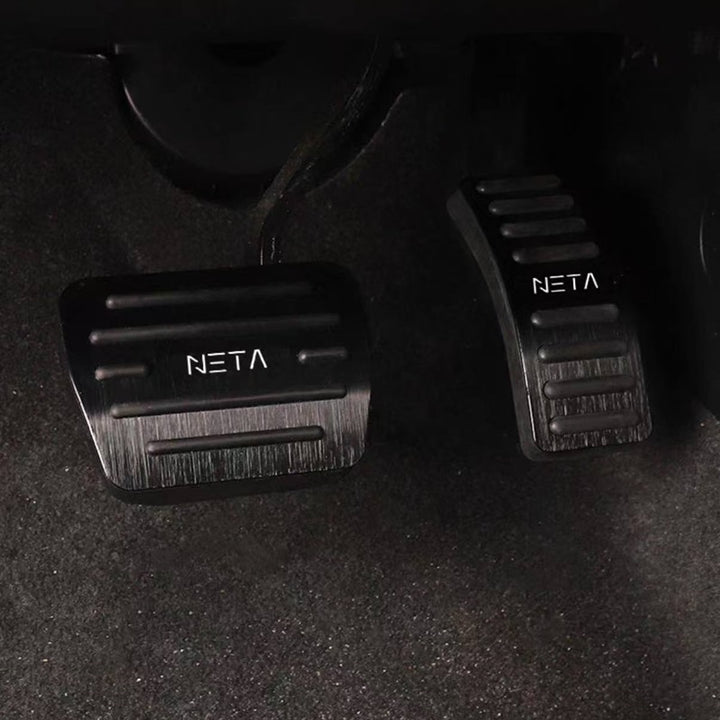 Brushed Aluminum Performance Pedals for NETA X - Evoevs