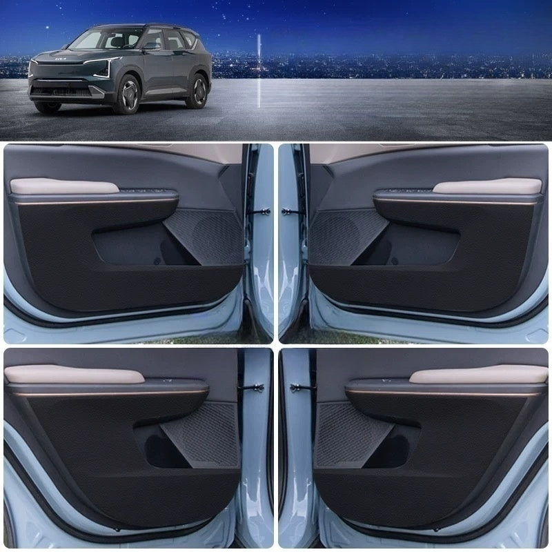 Door Kick Plates & Glove Box Kick Guard for Kia EV5 - Evoevs