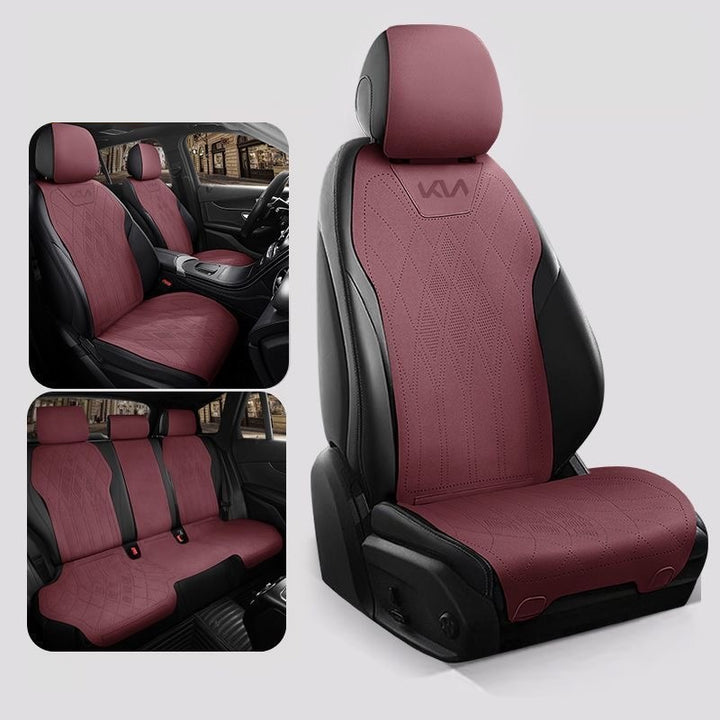 Suede Car Seat Cushions for Kia