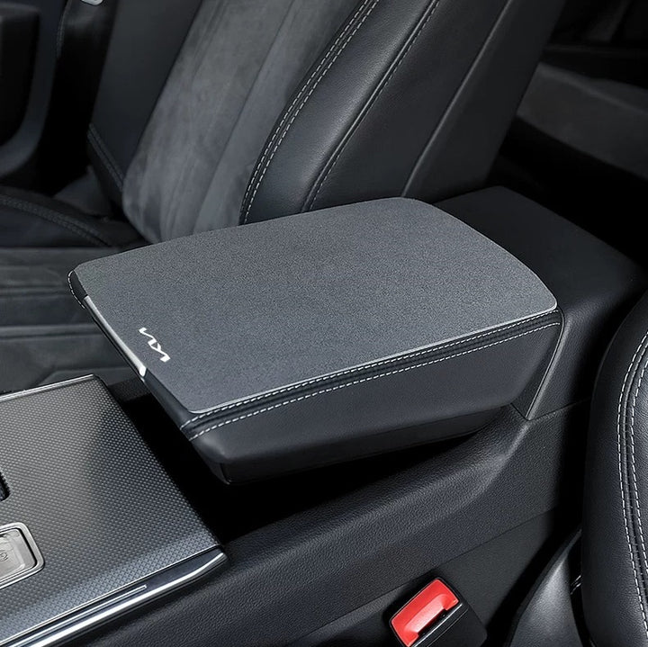 Suede Non-Slip Armrest Pad for Kia EV5 - Evoevs