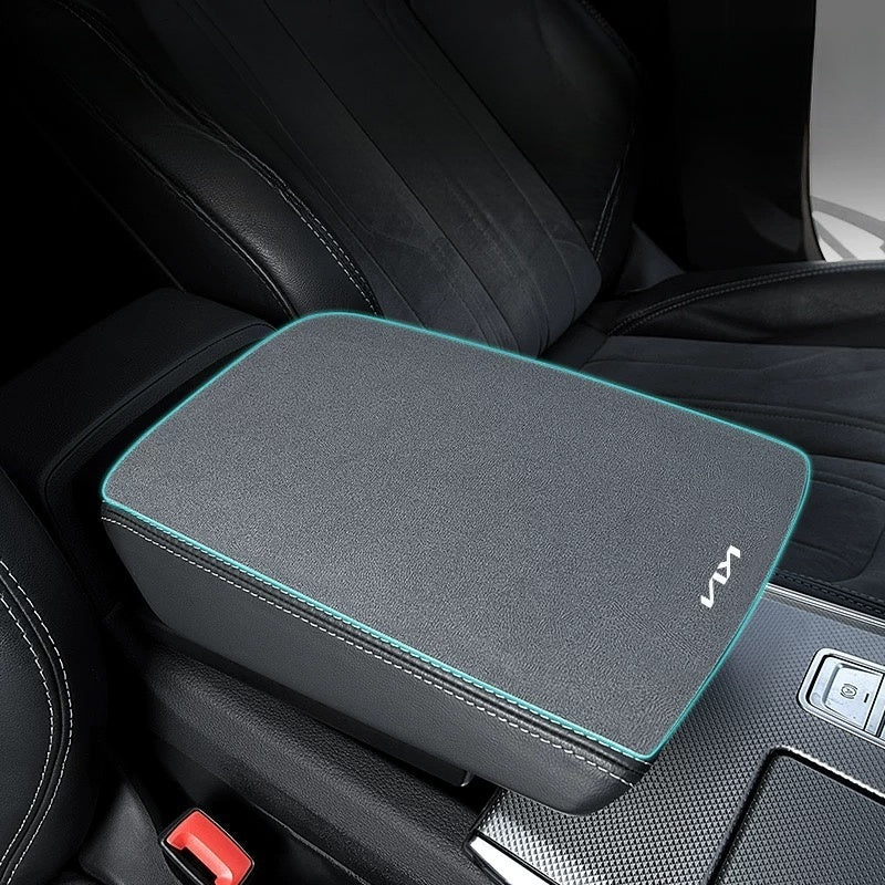 Suede Non-Slip Armrest Pad for Kia EV5 - Evoevs