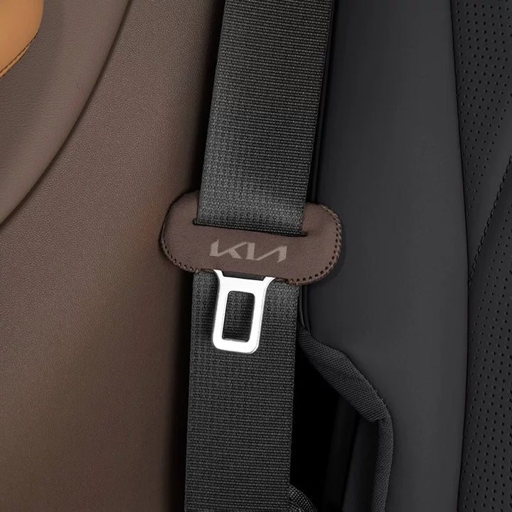 Suede Seat Belt Protectors for Kia