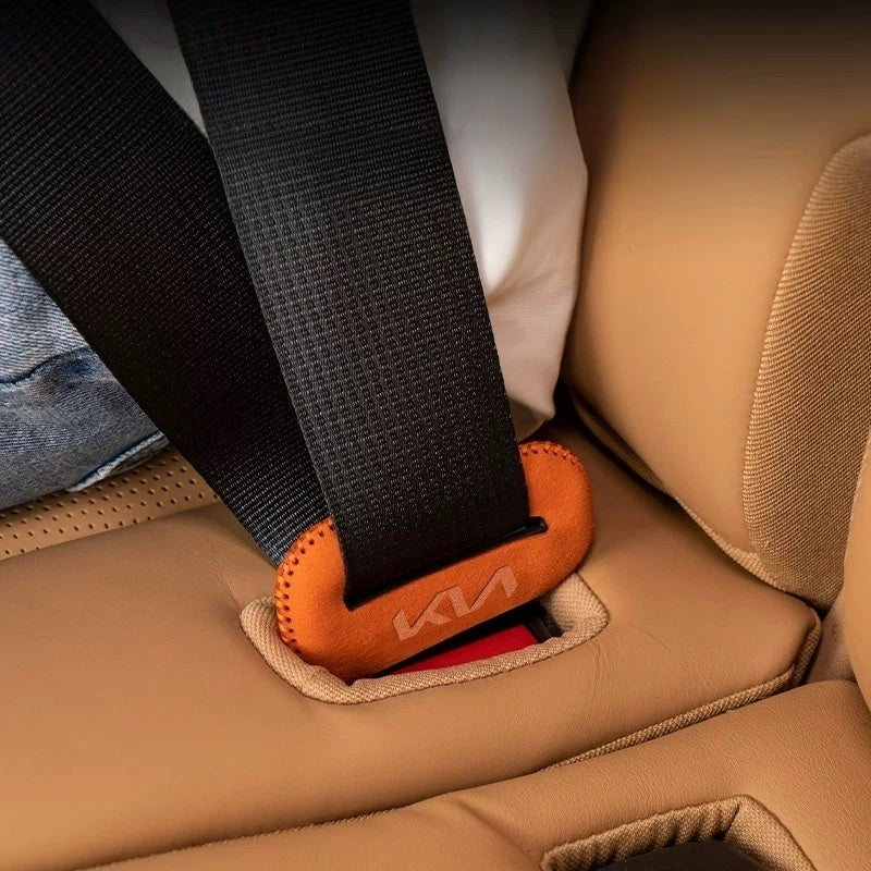 Suede Seat Belt Protectors for Kia