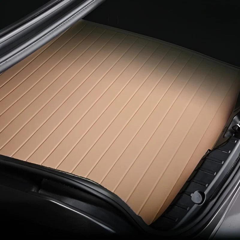 Leather trunk mat for Volvo EX30 - Evoevs