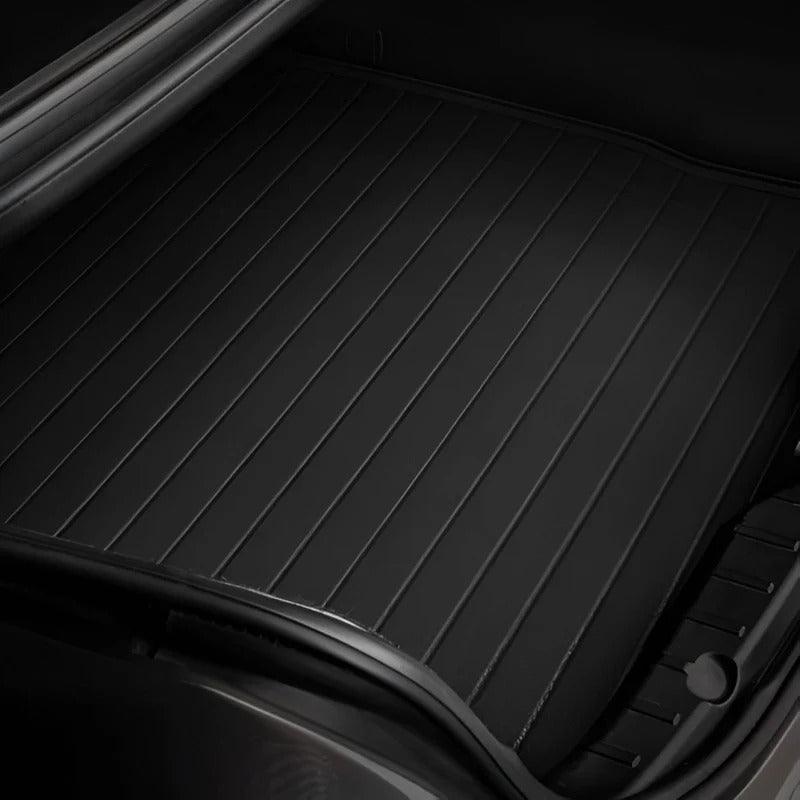 Leather trunk mat for Volvo EX30 - Evoevs