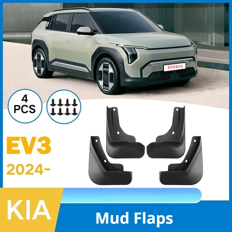 Mud Flaps for Kia EV3 - Evoevs