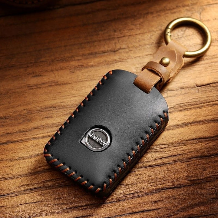 Leather Key Holder for Volvo EX40